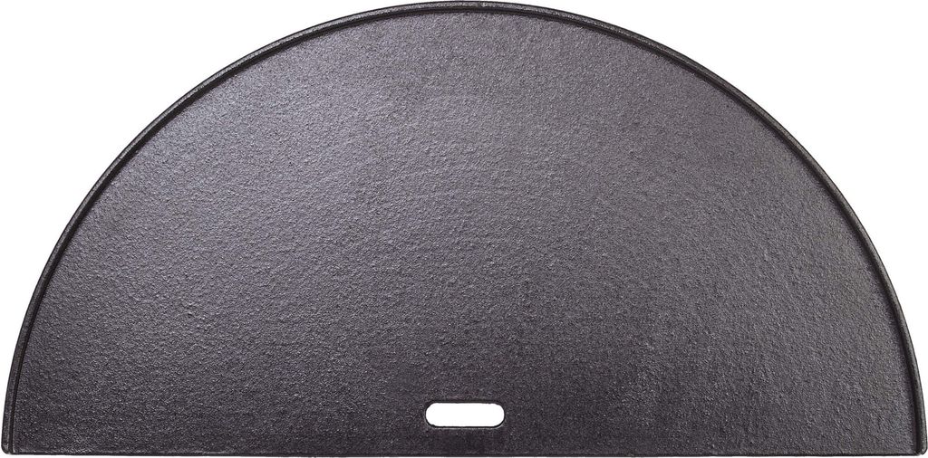 Kamado Joe Big Joe Gusseisen-Wendeplatte Halbrund 61 x 30,5 cm