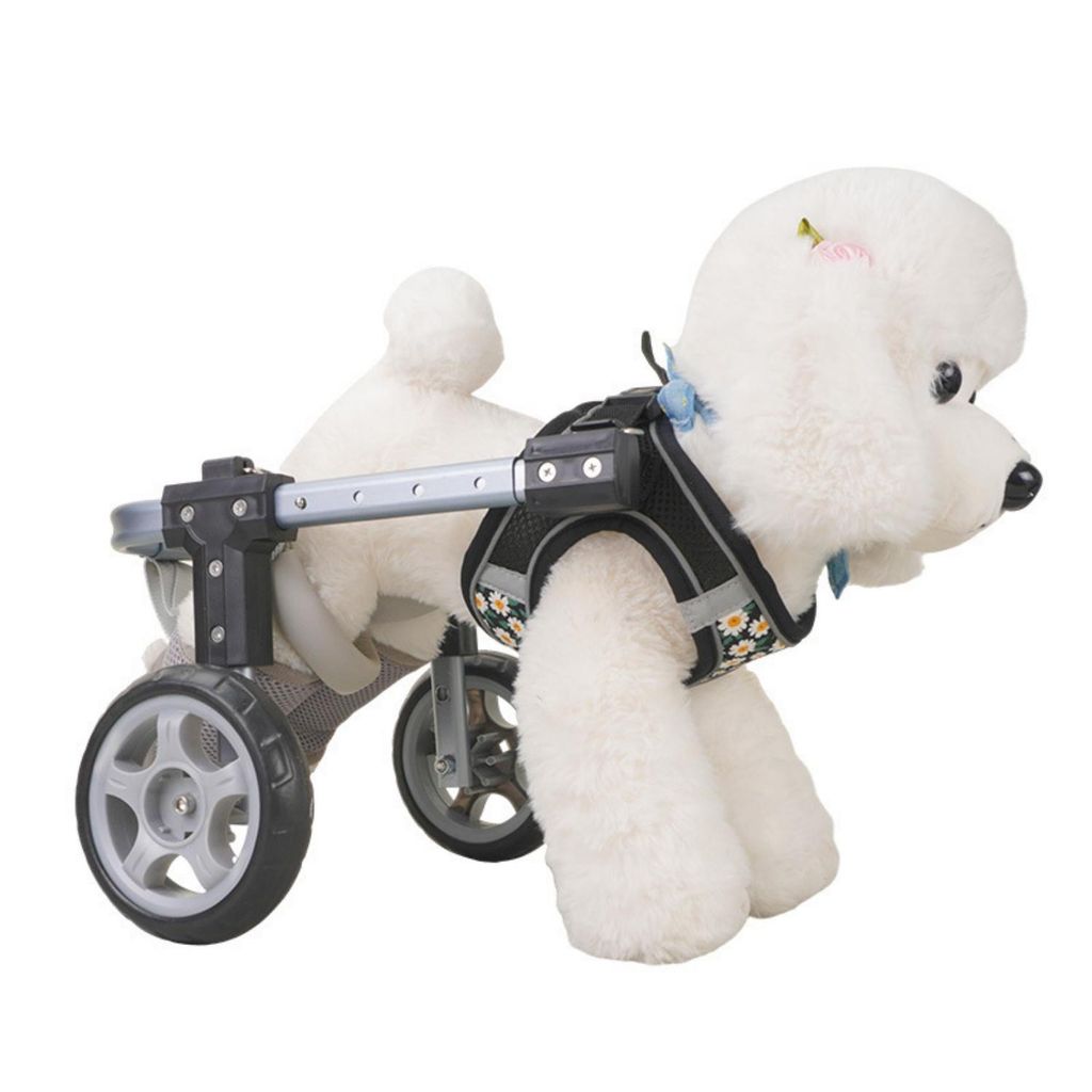 Zimilo Verstellbar Hunde-Rollstuhl, Aluminium, Weich Produktbild 
