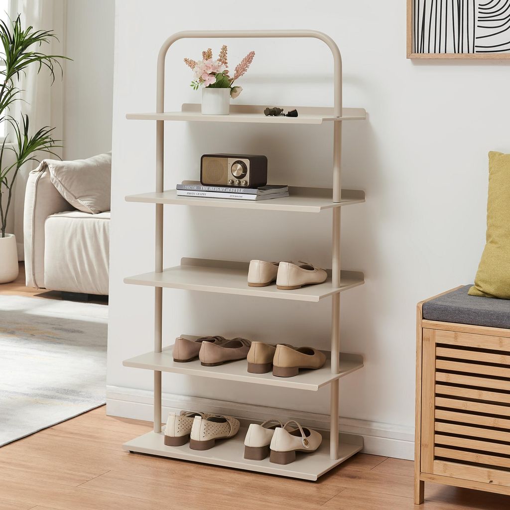 Stojak na buty "Poytya" na 10 par butów Stal 119 x 60 x 32 Zdjęcie produktu 