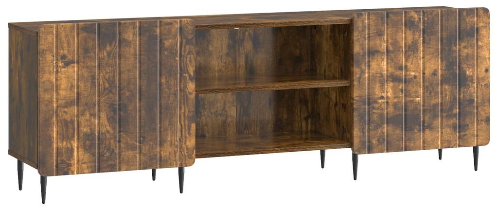 TV-Schränk Geräucherte Eiche 150 x 31 x 52 cm Holzwerkstoff