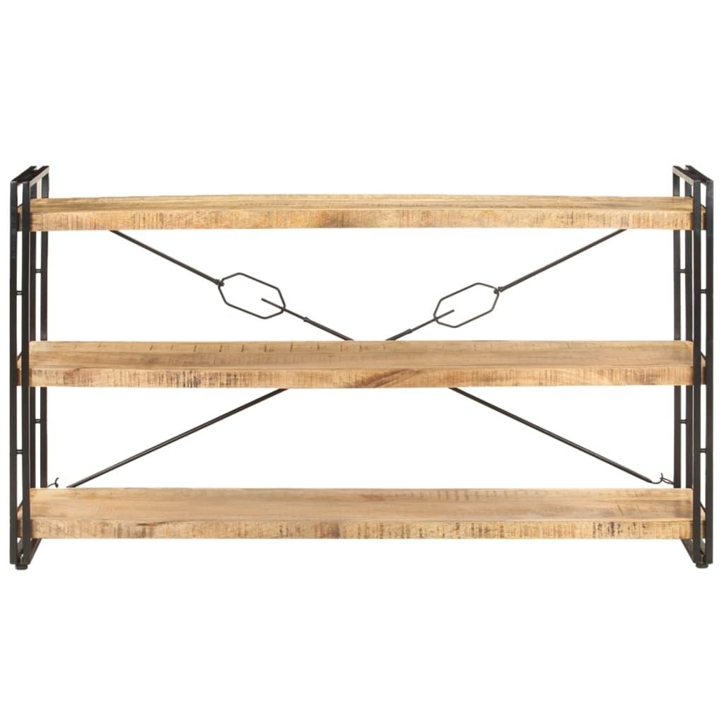 vidaXL Regał na książki 3 przegrody 140x30x80 cm Lite Zdjęcie produktu 
