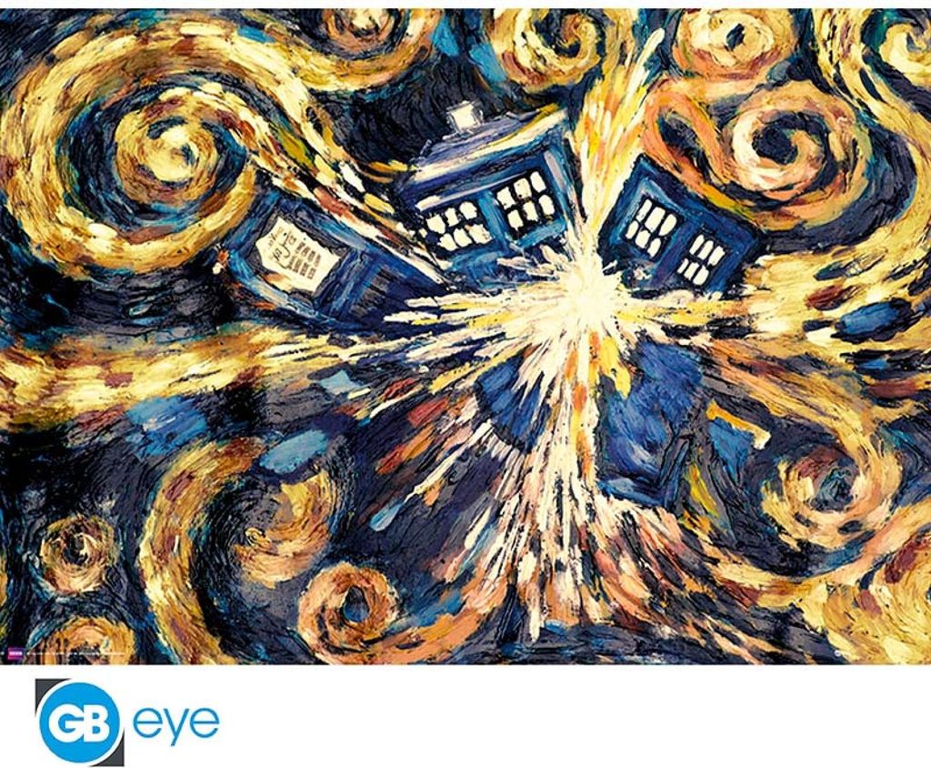 Doctor Who Poster Exploding Tardis 61 x 91,5 cm Produktbild 