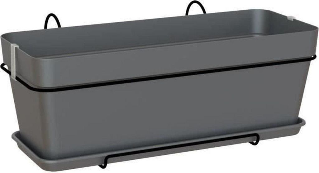 Artevasi Capri Plant Box Balcony Kit, Anthrazit, 14 l, 285 Produktbild 