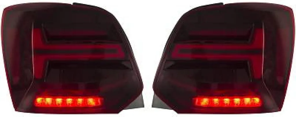 Paire de feux arrière LED pour Volkswagen Polo 6R 6C Hayon - Éclairage