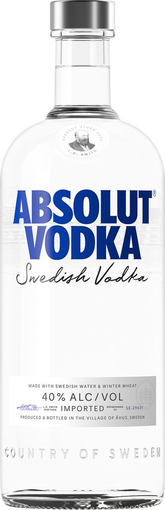 Absolut Vodka 1,00 litrová fľaša, 40% obj. Obrázok produktu 8