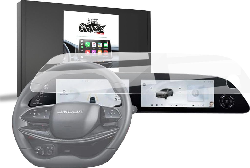 Keramische Autodisplayfolie für OMODA 9 (2025), Grizz Protector