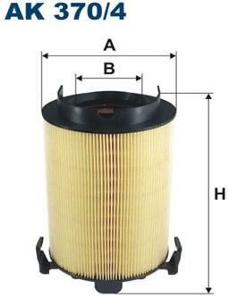 Filtr powietrza FILTRON AK 370/4 Zdjęcie produktu 