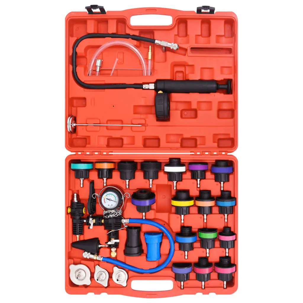 Testeur de pression vidaXL 28 pièces avec manomètre de haute précision - 2