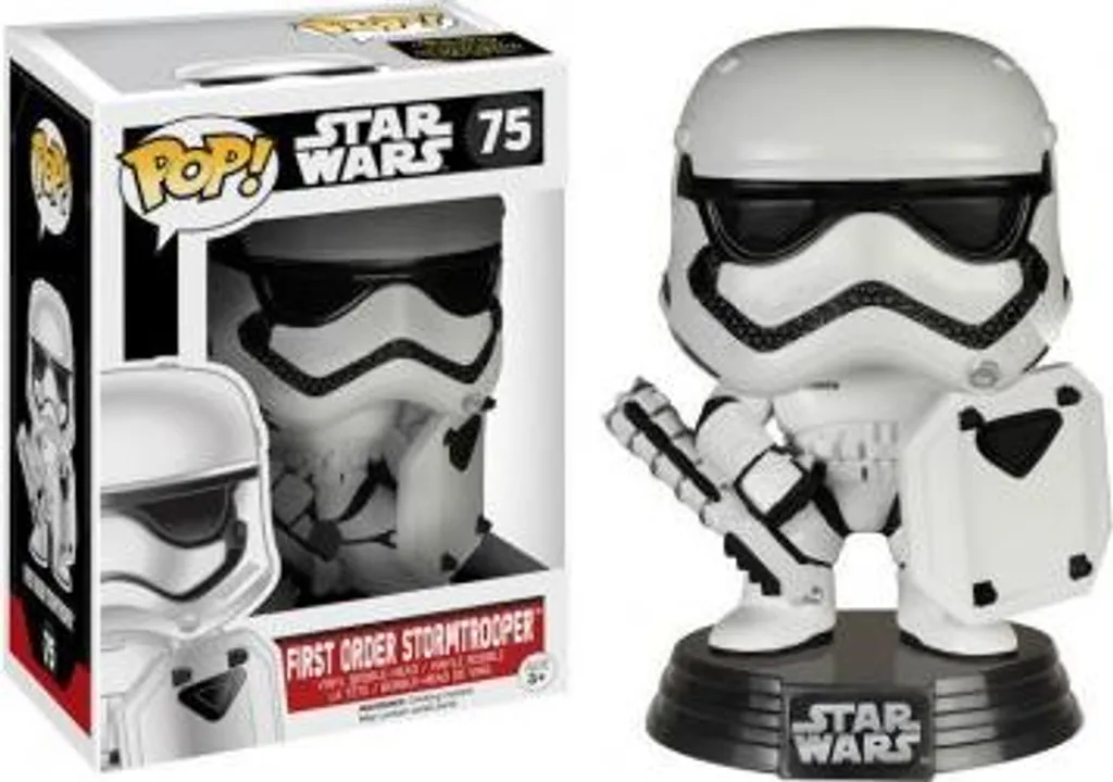Figurine Pop Star Wars Stormtrooper Shield pour Déco Bureau et Vitrine