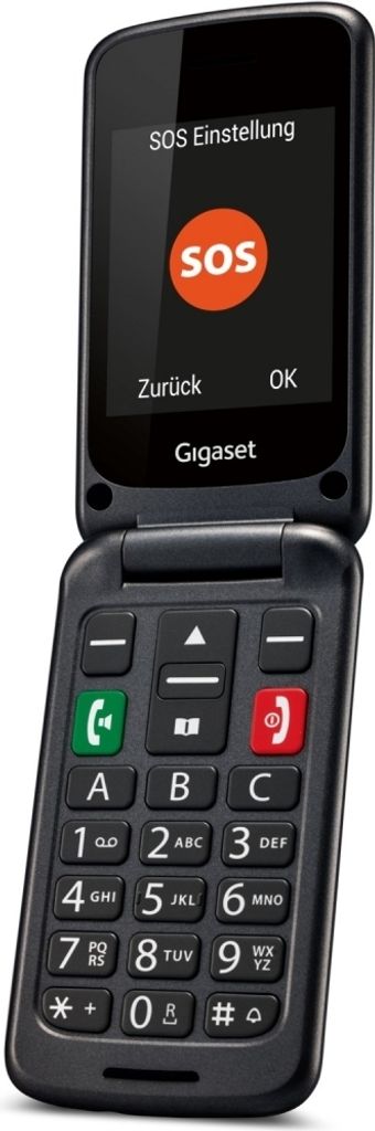 Gigaset GL590, Klappgehäuse, Dual-SIM, 7,11 cm (2.8"), 0,3 Produktbild 