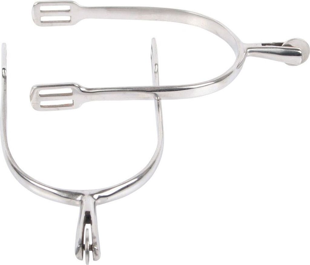 Harry ́s Horse Edelstahl Kleine Sporen Mit Glattem Rädchen Silber 30 Silber 30