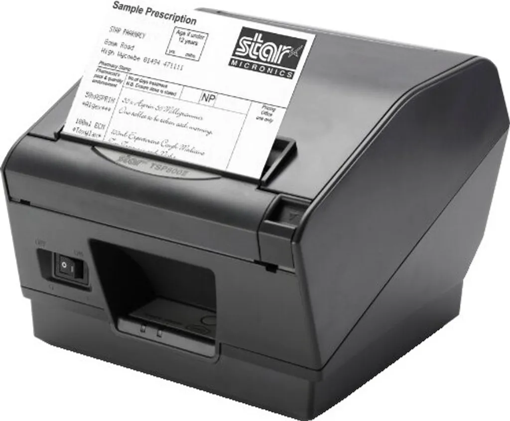 TSP-743II Imprimante Thermique Rapide 80mm RS232 Massicot Intégré