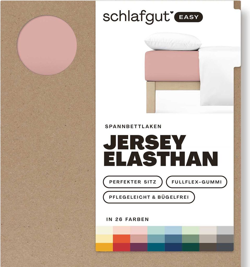 Adam Matheis Spannbettlaken EASY Jersey BL 100x200 cm lila