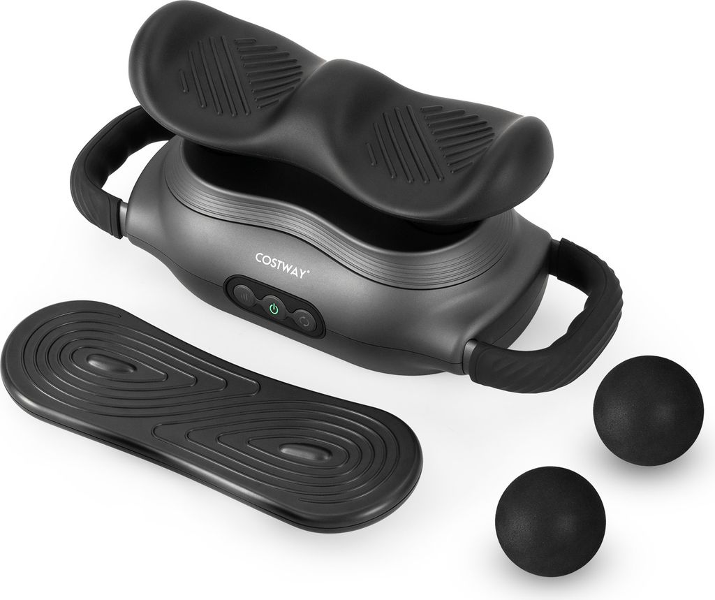 GOPLUS Tragbare Massagepistole, Handmassagegerät für tiefes Gewebe, Massagegerät mit 3 Stufen, 3 Modi & 15 Min. Abschalttimer, zur Schmerzlinder...