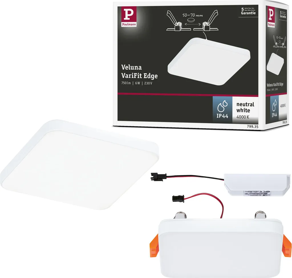 Paulmann Veluna Edge LED - La Luce Perfetta per il Tuo Nuovo Bagno
