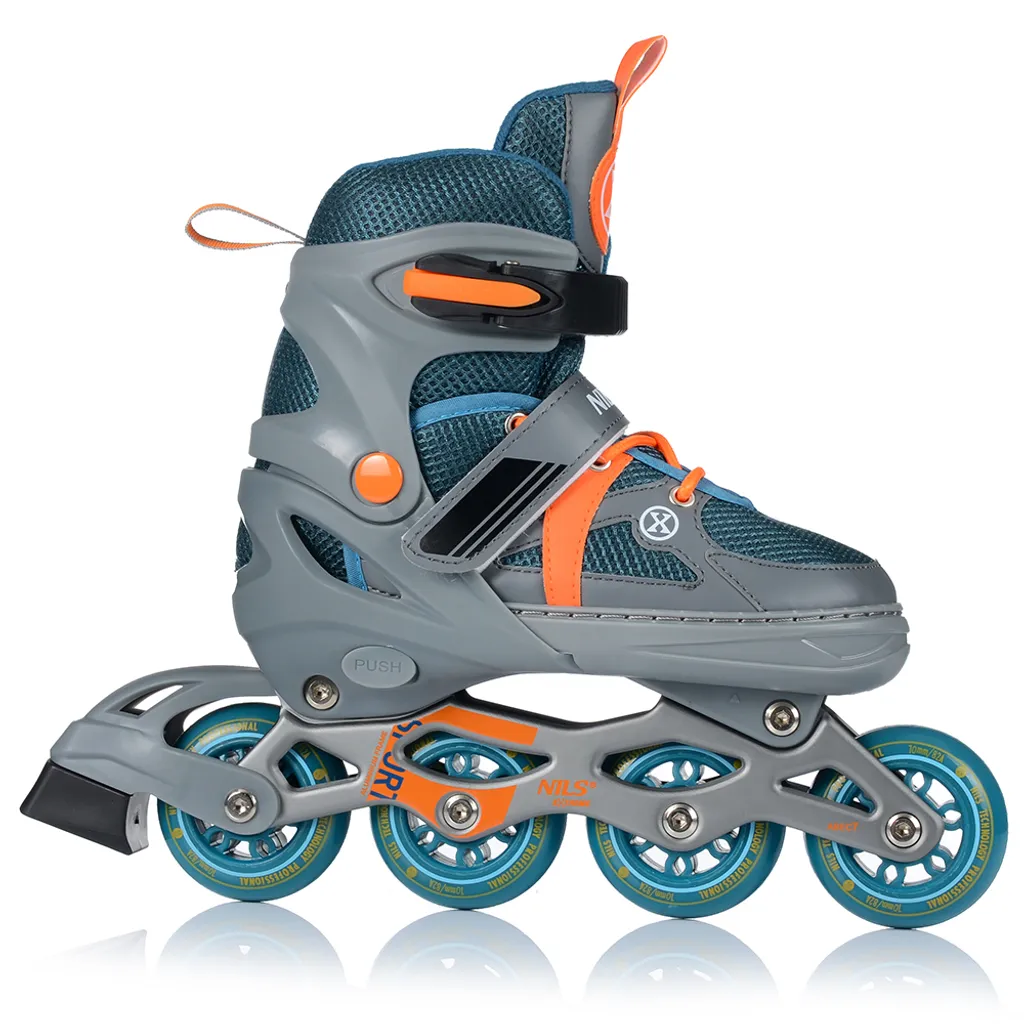 Patins NILS Extreme NJ1828A avec roulements ABEC7 et taille ajustable S - 8