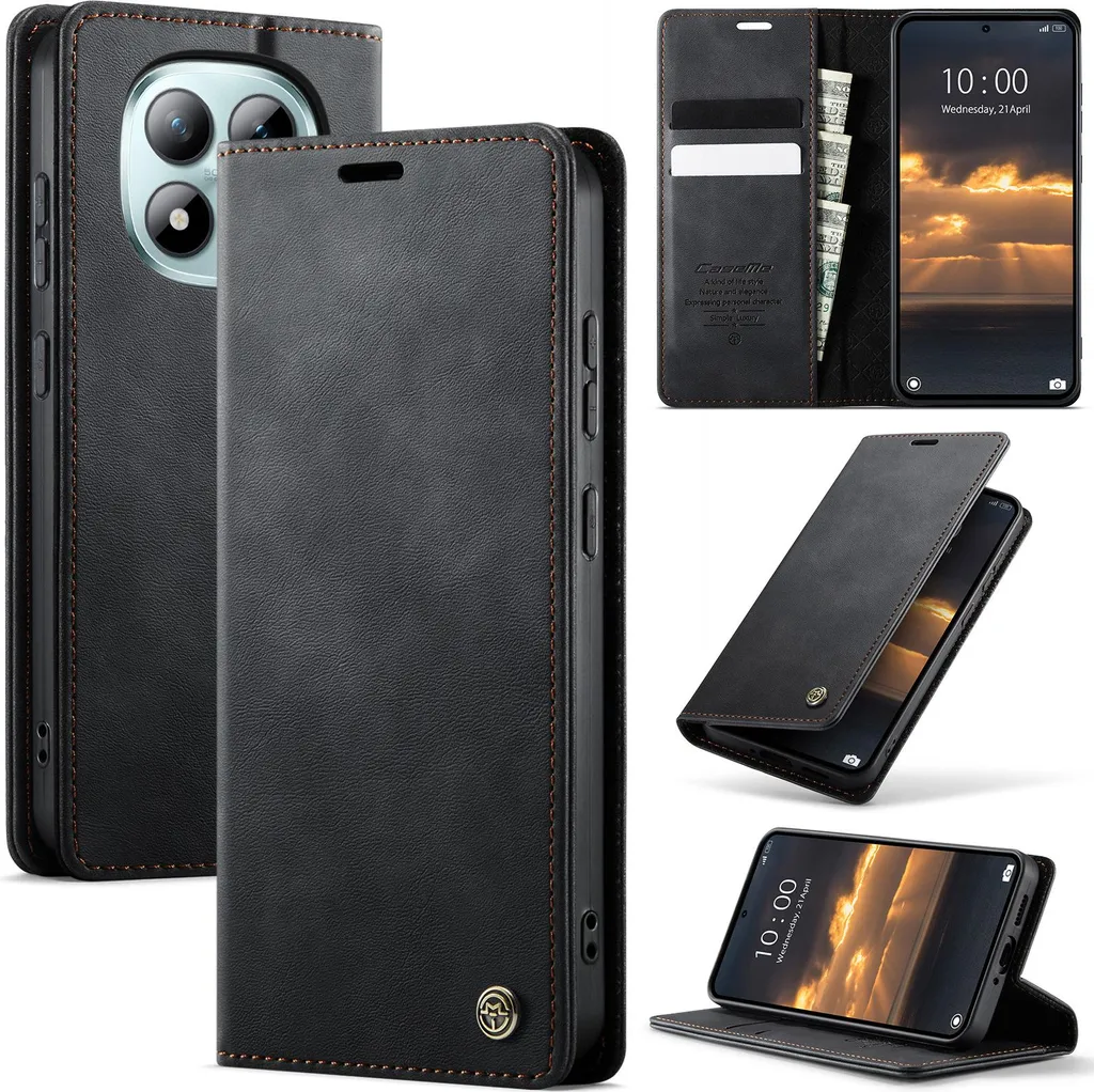 Custodia Wallet Xiaomi Redmi Note 15 Pro+ 5G Nera - Chic & Safe RFID