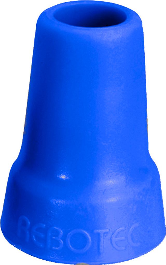 Fußkapseln für Unterarngehstützen blau Produktbild 