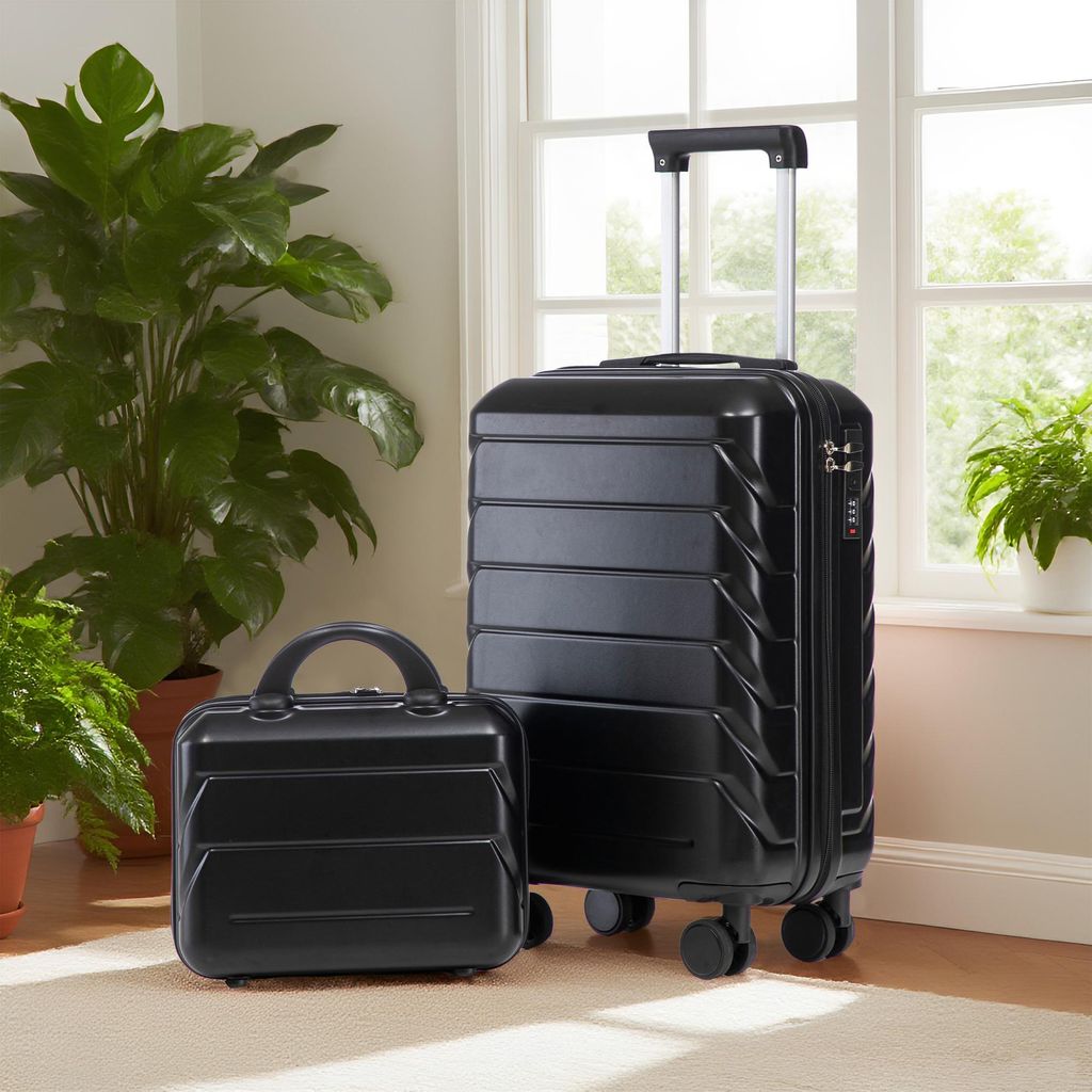 STILVORA Koffer set, 2-delig, 14/19 inch, met cijferslot. Productafbeelding 