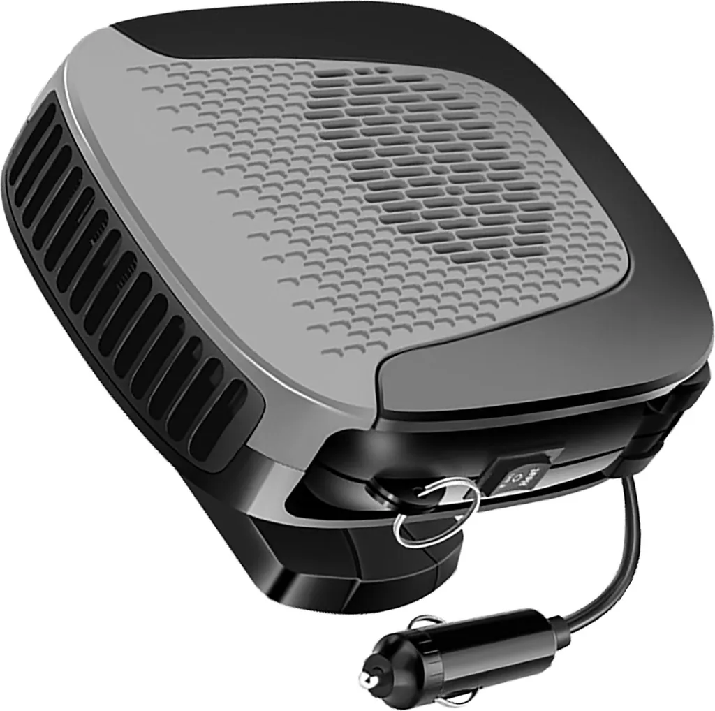 Sbrinatore Rapido 12V 150W | Ventola Auto 360° Interno Parabrezza