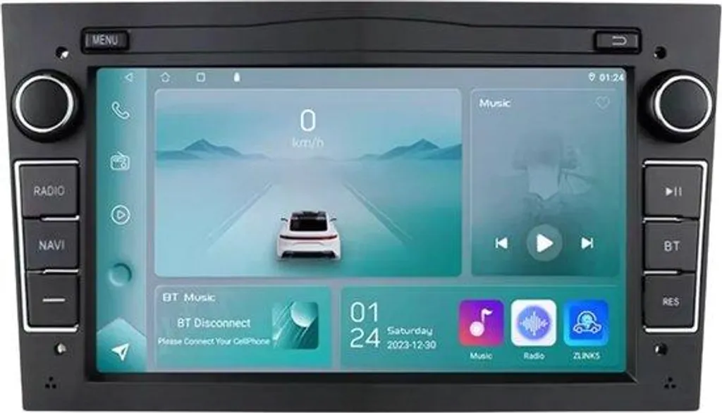 Autoradio CarPlay pour Opel Astra H J Corsa D Zafira - Écran Navigation