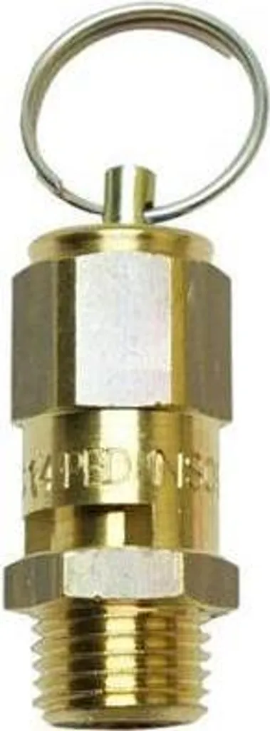 Aerotec 4101064 Soupape de sécurité en laiton G1/4 11 bars certifiée