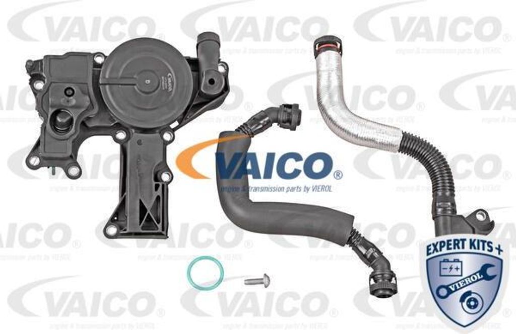 VAICO V10-3881 Reparatursatz, Motorblockentlüftung OE 06J103221A kompatibel mit A3 8P, TT, EOS, Golf V, Jetta, Passat 3C, Passat CC, Tiguan