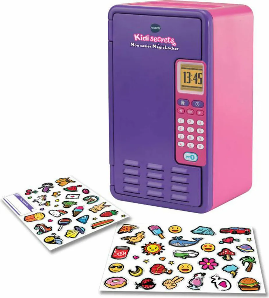 VTech Kidisecrets coffre-fort électronique pour enfant rose avec code - 15