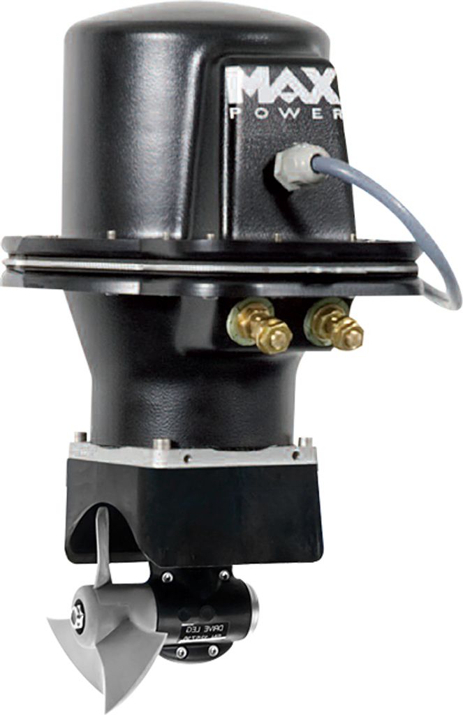 12 Volt Tunnelstrahlruder Max Power CT35-IP 3,6 PS Bugstrahlruder Steueranlage
