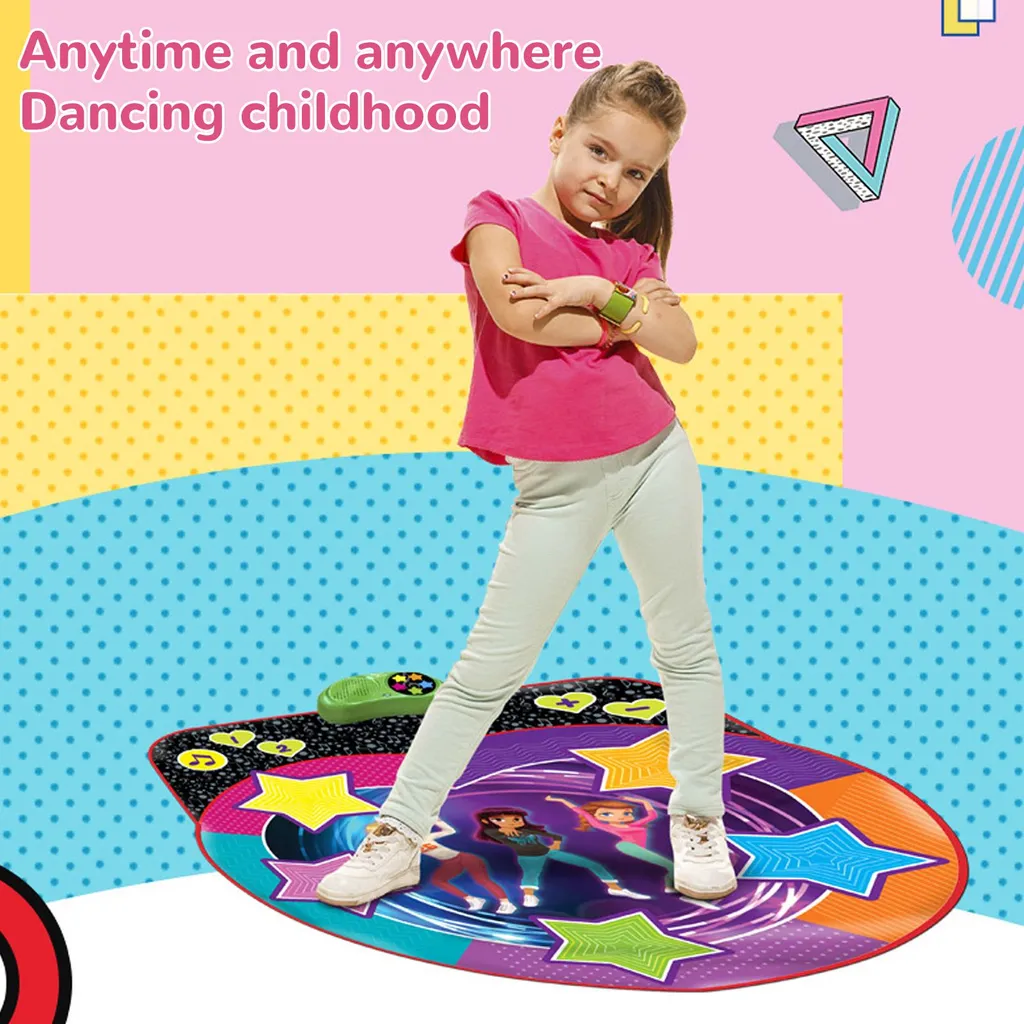 Tapis Tanzmixer tactile avec prise MP3 et tempo musical pour enfant