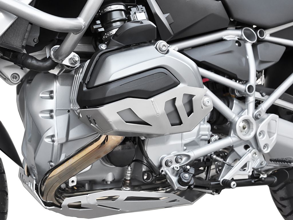 ZIEGER Zylinderschutz kompatibel mit BMW R 1200 GS silber