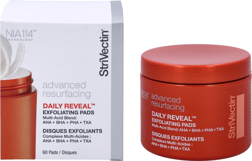 60 Pcs Strivectin Daily Reveal Exfoliating Pads Produktbild 