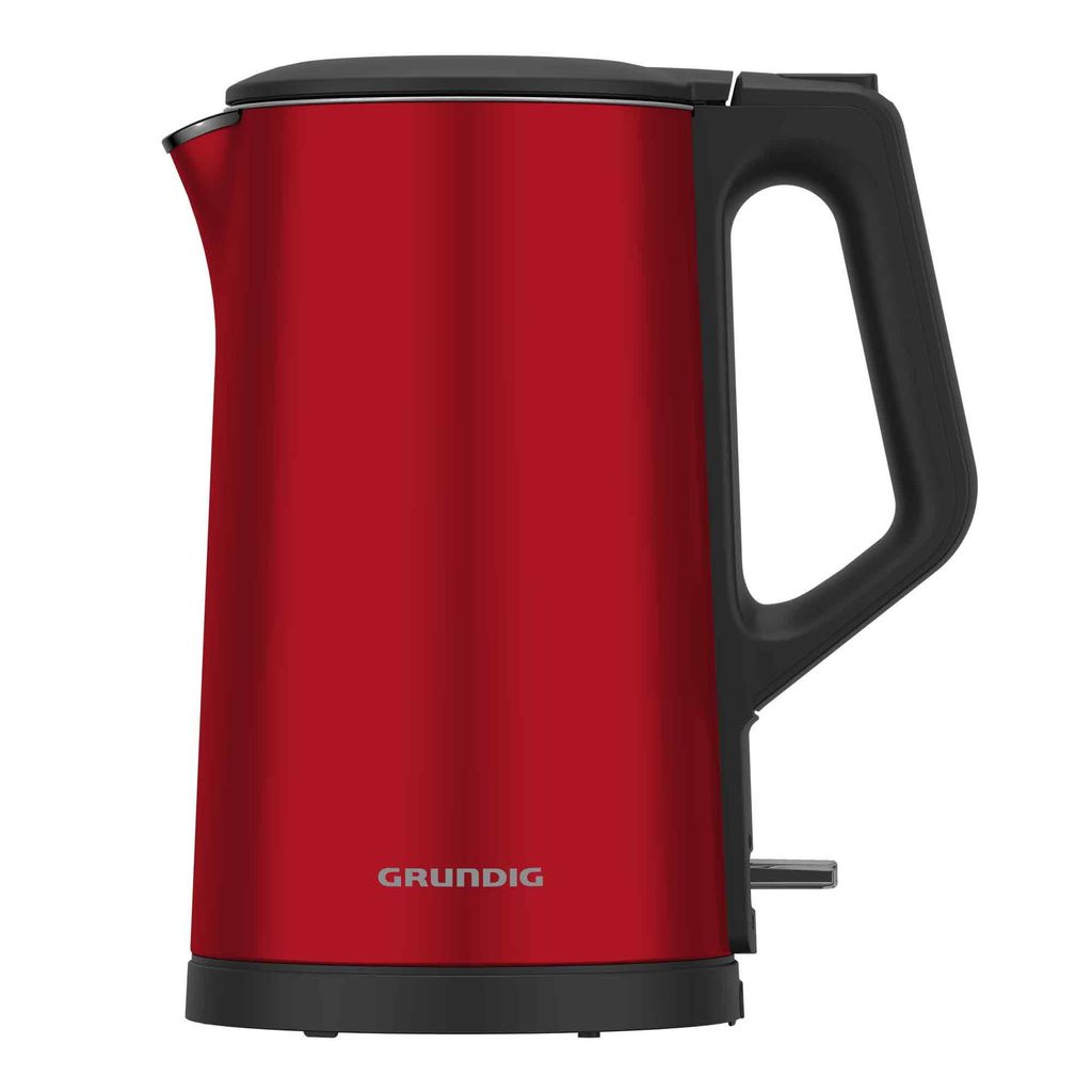 Grundig WK 8340 Wasserkocher Cool Touch Automatische Abschaltung 1,5 L Rot