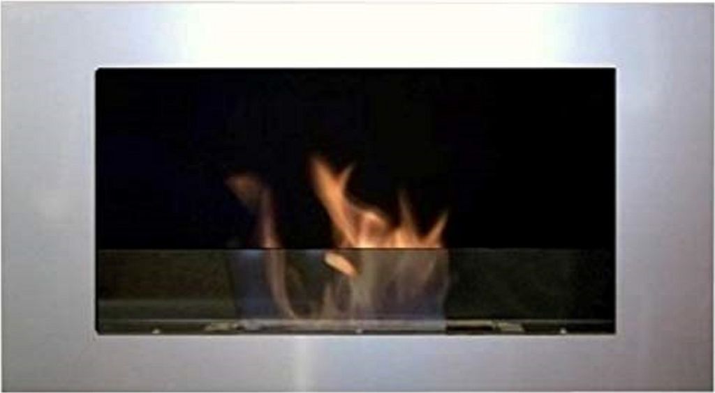 Ethanol und Gel Kamin Modell Roma Deluxe Royal Silber