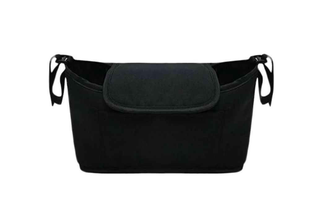 Baby Kinderwagen Organizer Tasche Buggy Hängen Windel Tasche Kinderwagen Tasse Halter Schwarz