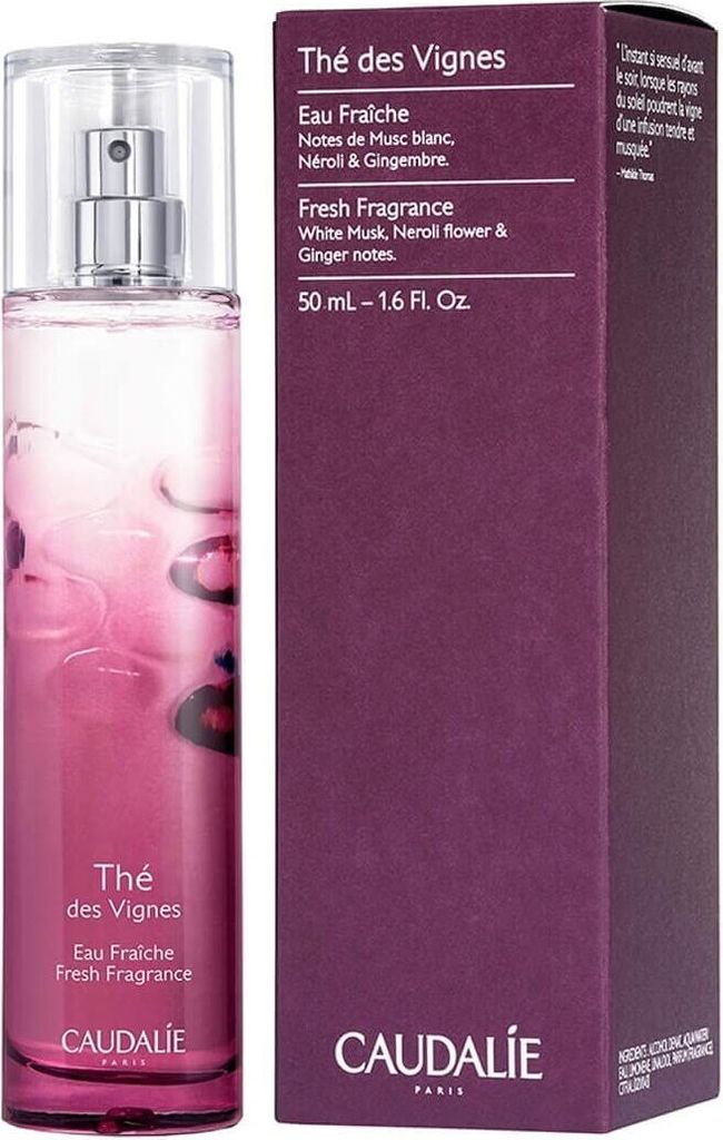 Unisex parfém Caudalie Thé Des Vignes EF 50 ml Eau Fraiche Obrázok produktu 