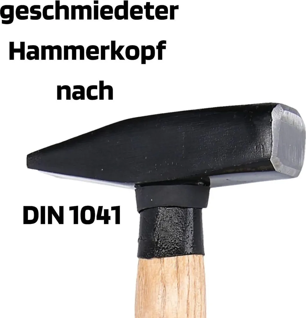Marteau de serrurier 1000g idéal pour l'atelier et travaux de forge