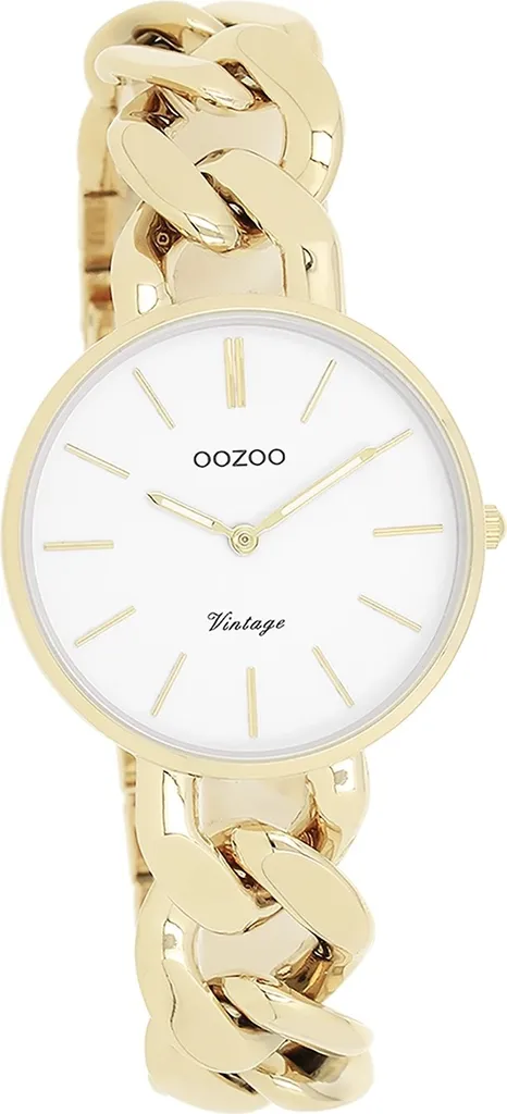 Oozoo orologio da donna in metallo opaco analogico al quarzo bracciale oro Serie Vintage D2UOC20357