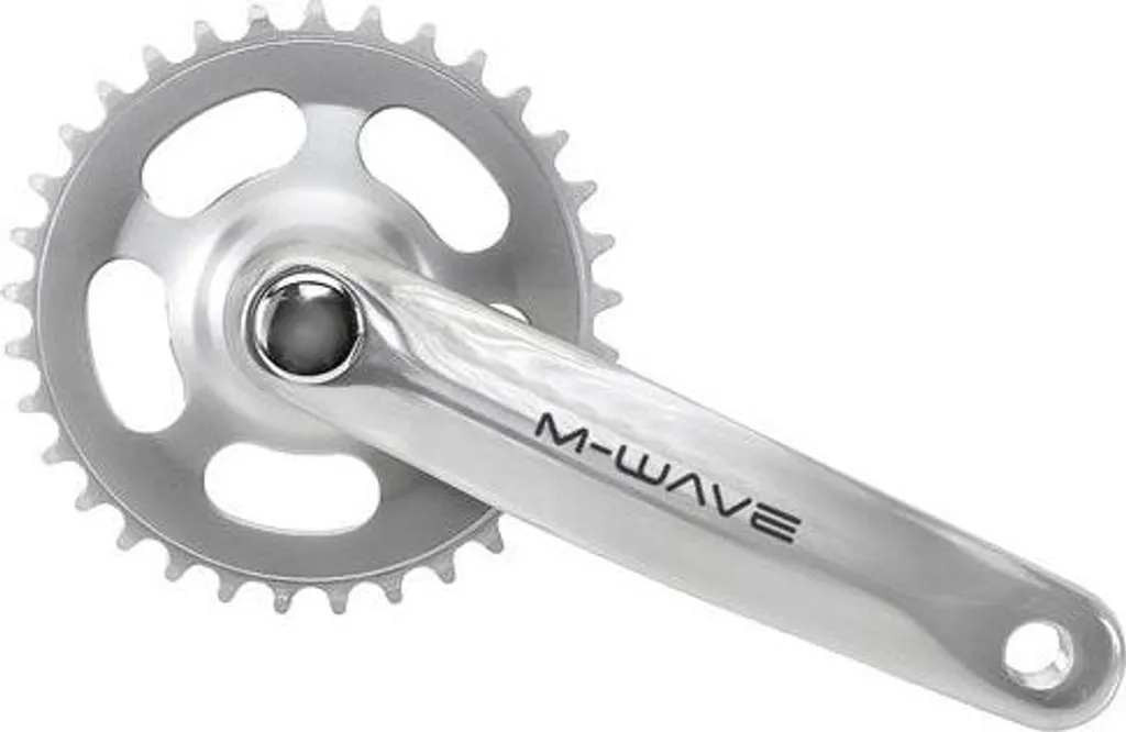 Pédalier mono plateau 44T en aluminium 3/32 pour transmission de vélo