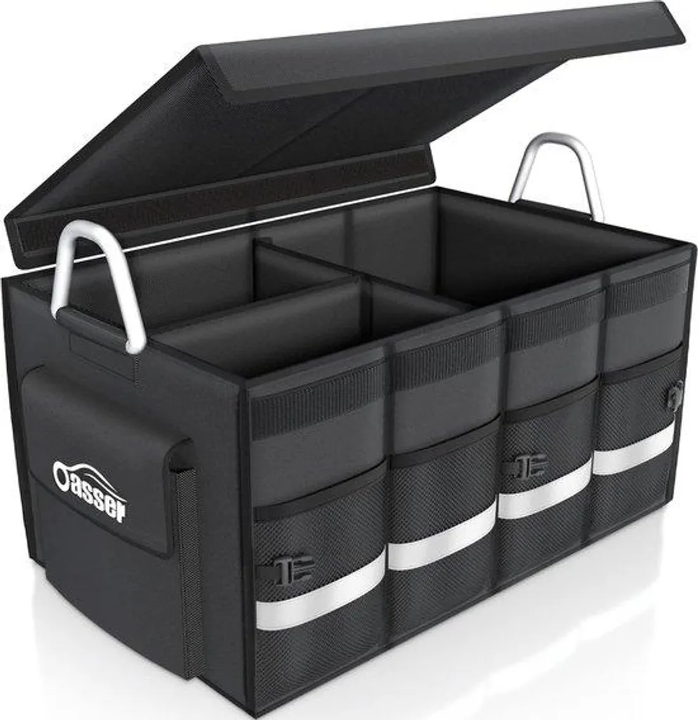 Rangement de coffre pour courses et loisirs - Étanche et Antidérapant