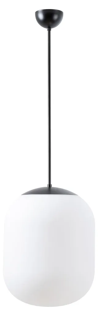 Luminaire suspendu en verre design contemporain Tania P1 Osmont IP40 E27
