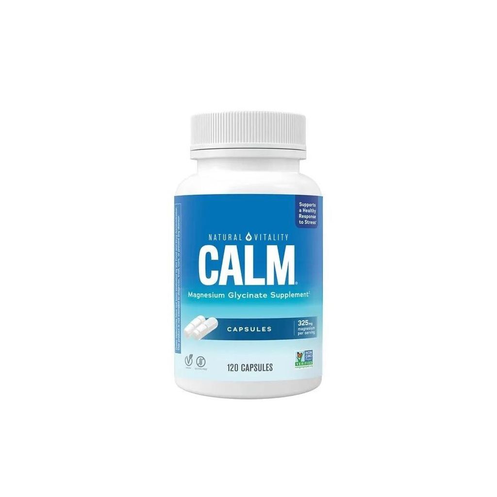 Natural Vitality Calm Magnesium Glycinate 120 kapslí 17422 Obrázek produktu 