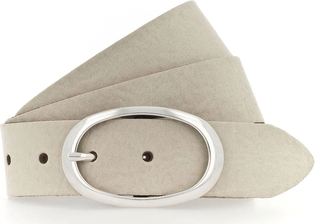 Vanzetti Pelle cintura 35mm Woman´s Belt W80 Cream avorio