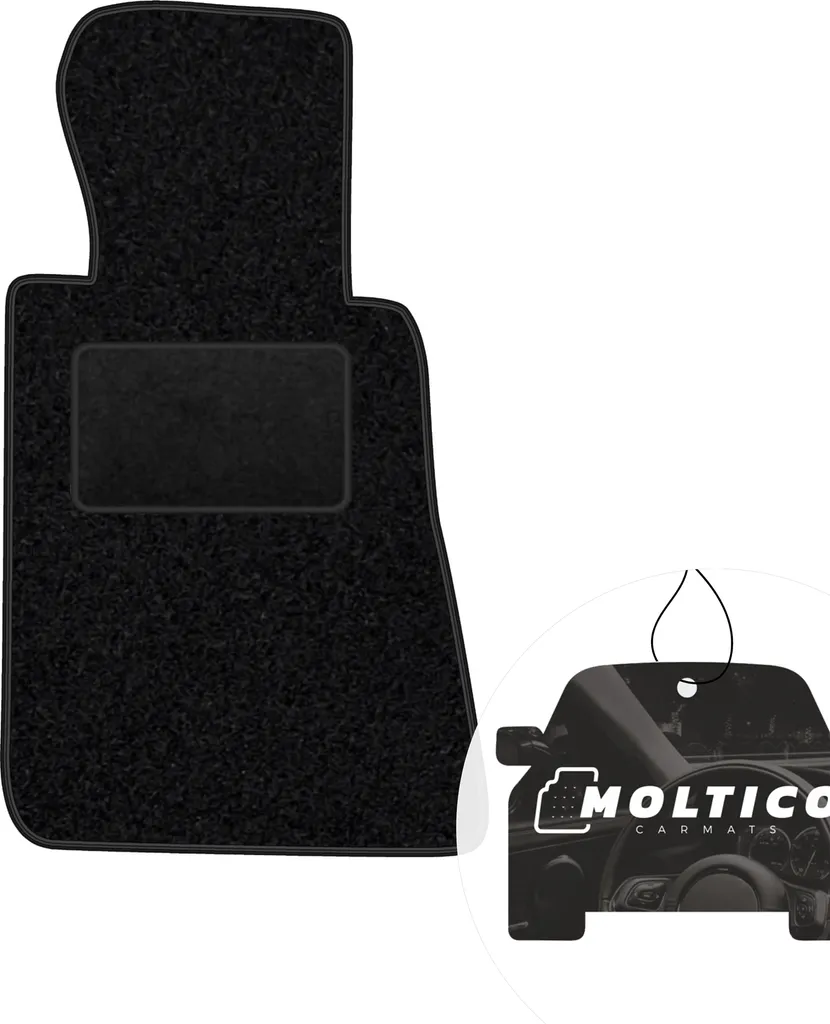 Tappetino Auto Su Misura Mercedes SL R107 | Nero Velours 1 Pezzo