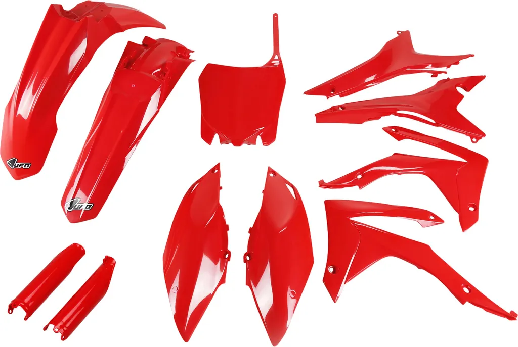 Carénage Complet Motocross Honda CRF 250R 450R 2014-2017 Kit Rouge
