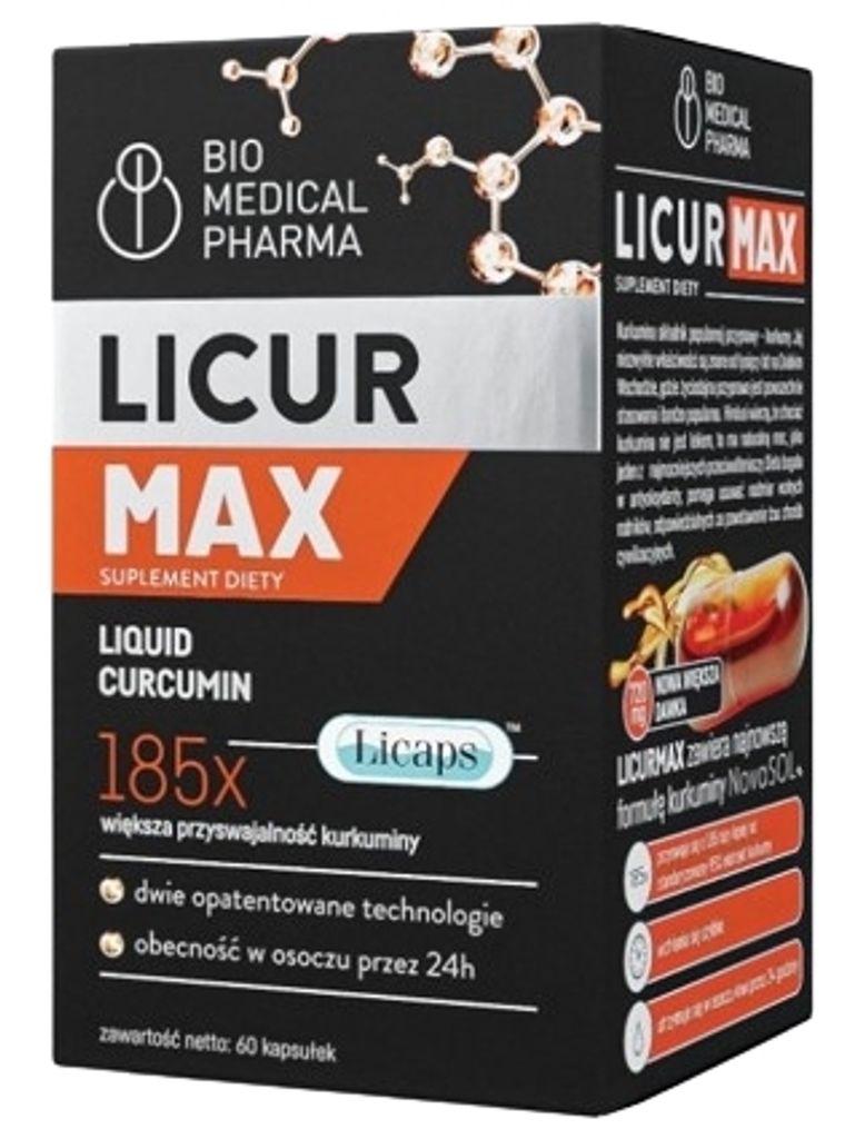 Licur Max, 60 kapslí - Dlouhodobá platnost! Obrázek produktu 