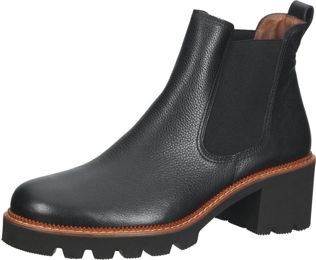 Paul Green Chelsea Boots - Schwarz Glattleder Größe: 39 Produktbild 39