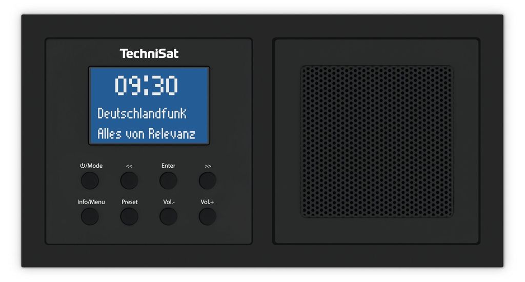 TechniSat DIGITRADIO UP 1 | DAB+ / UKW Unterputzradio mit Bluetooth | weiß
