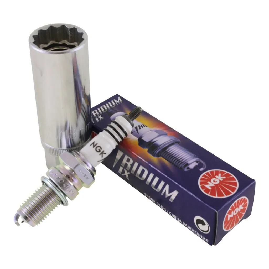 NGK DR9EIX Iridium IX Candela Moto Performance con Chiave Magnetica