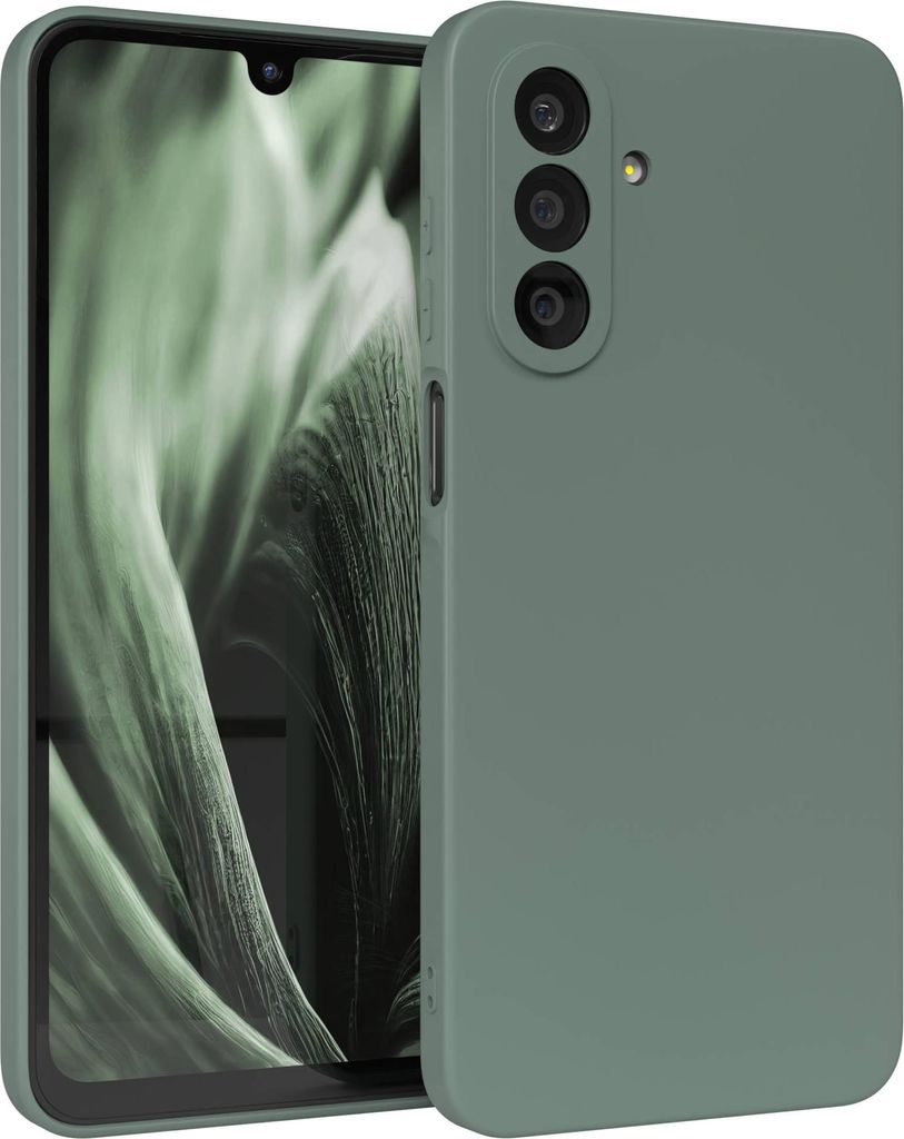 EAZY CASE - TPU Hülle für Samsung Galaxy A26, TPU Case stoßfeste Handyhülle, weiches Cover mit Kameraschutz, Silikonhülle in Grün